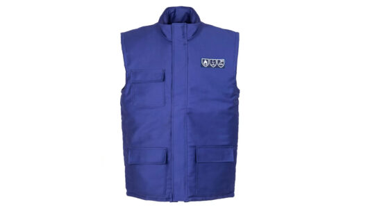 Bezrękawnik ocieplany trudnopalny MD-4