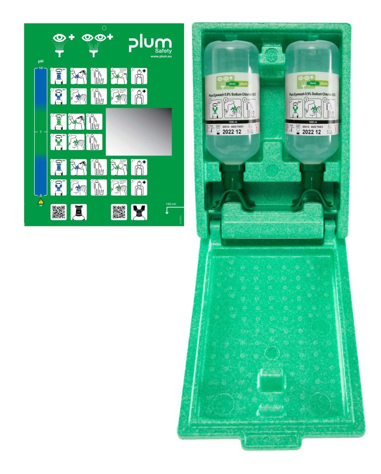 Stacja plum eye wash duo zamykana 2 x 1000ml MD BHP
