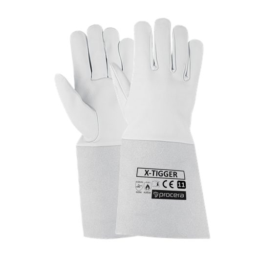 X-Tiger-Leder-Handschuhe